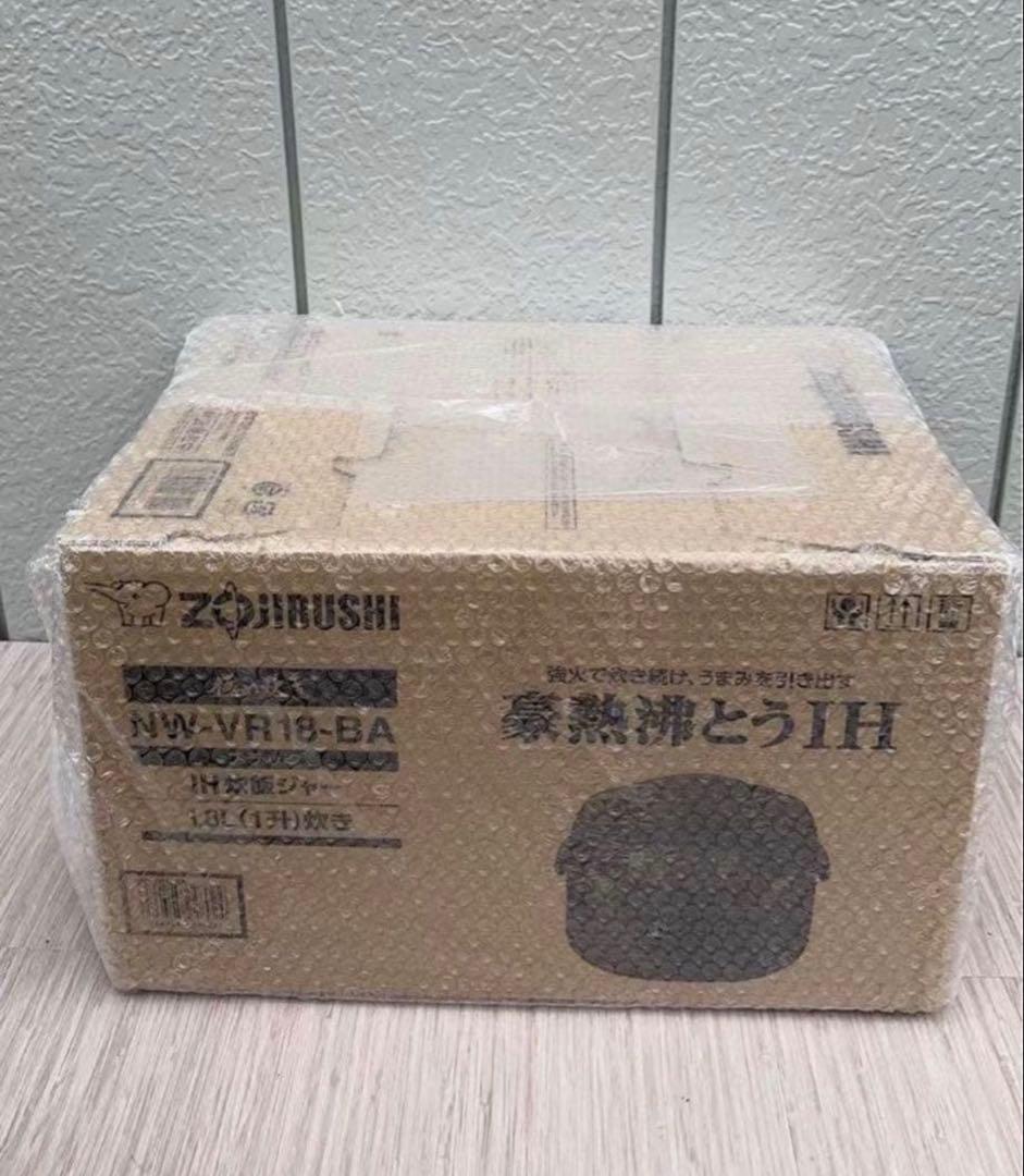 象印 極め炊き IH炊飯ジャー 1.8L(1升)炊き NW-VR18-BA　a