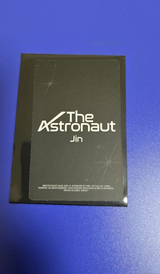 BTS JIN ジン トレカ the astronaut usa アメリカ 限定