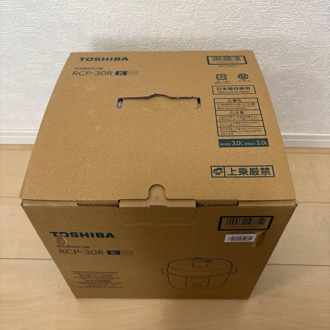 TOSHIBA 圧力鍋 RCP-30R K