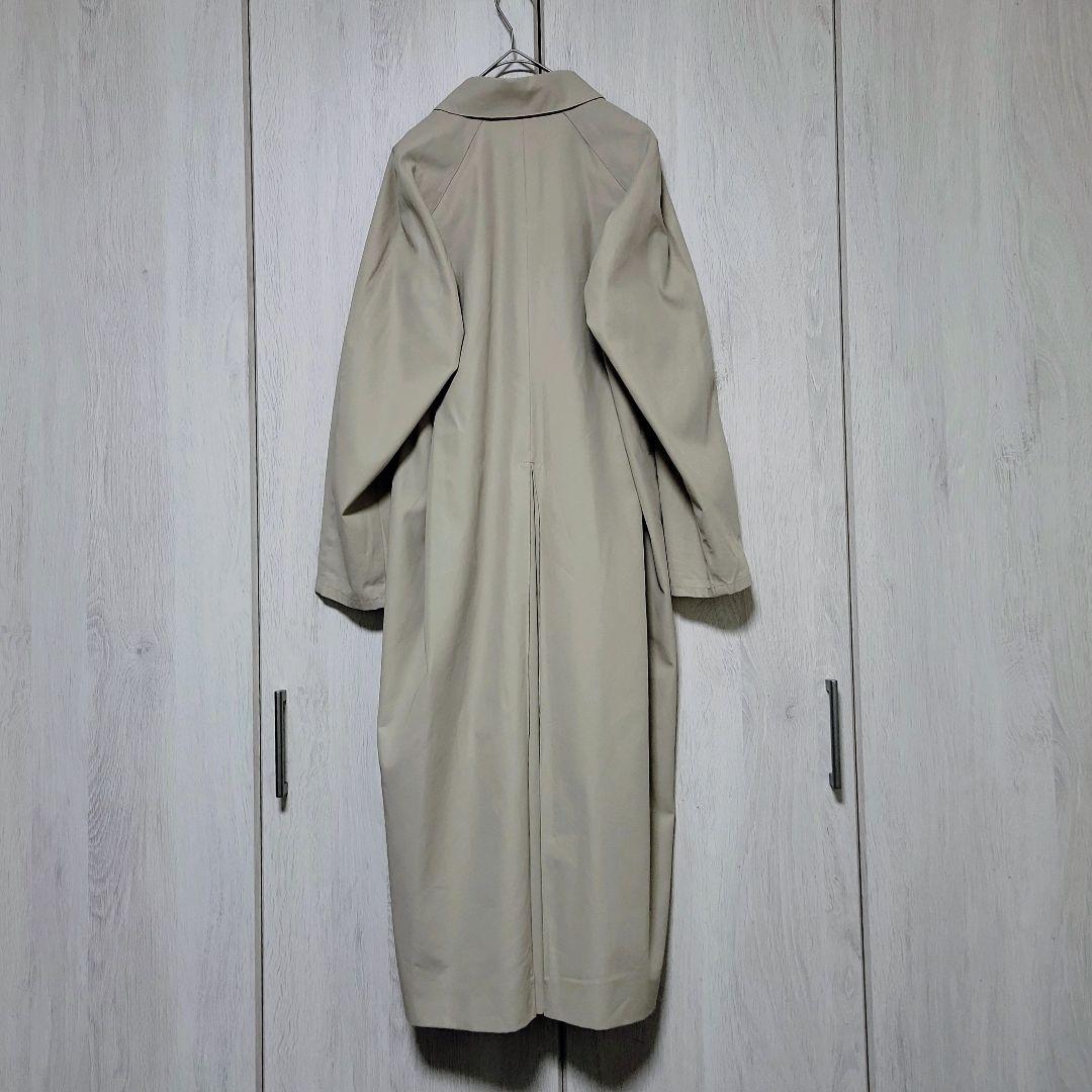 極美品✨ 22SS アルアバイル ハイツイストギャバタックスリーブトレンチコート