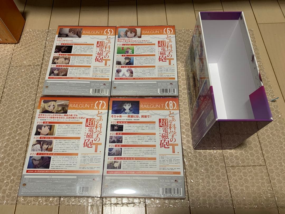 とある科学の超電磁砲(レールガン)T Blu-ray全8巻セット