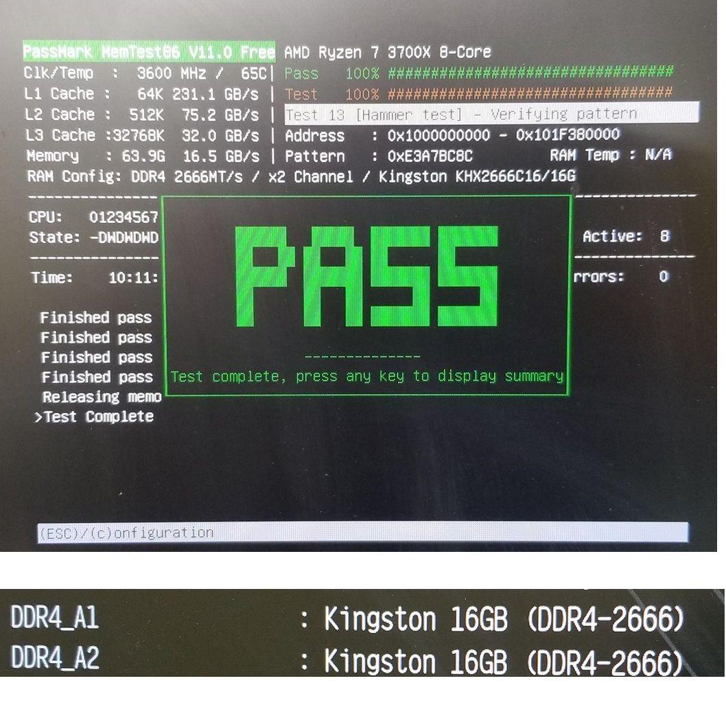 Kingston HyperX DDR4 32GB (16GB×2) ①