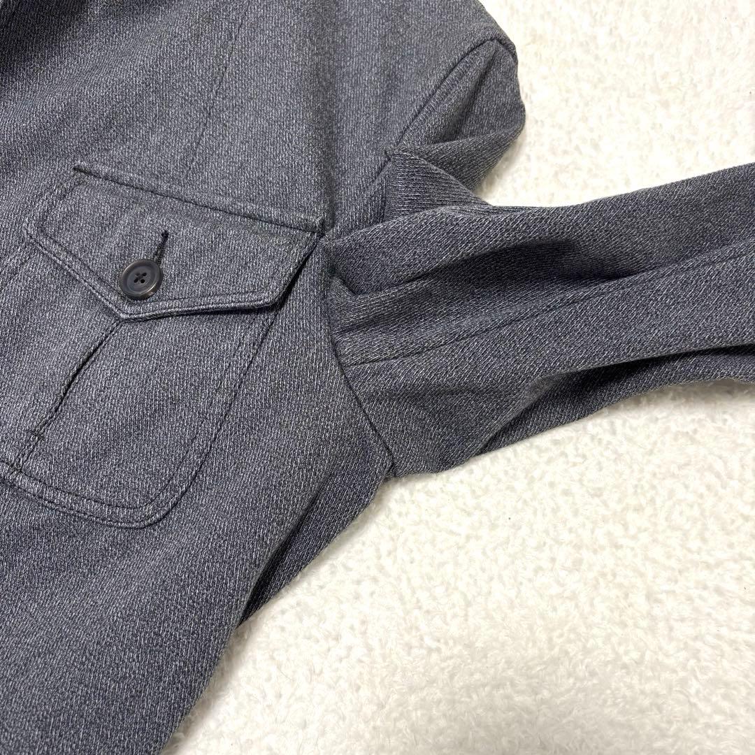 未使用級 J.PRESS ブラックシャンブレー ハンティングジャケット L