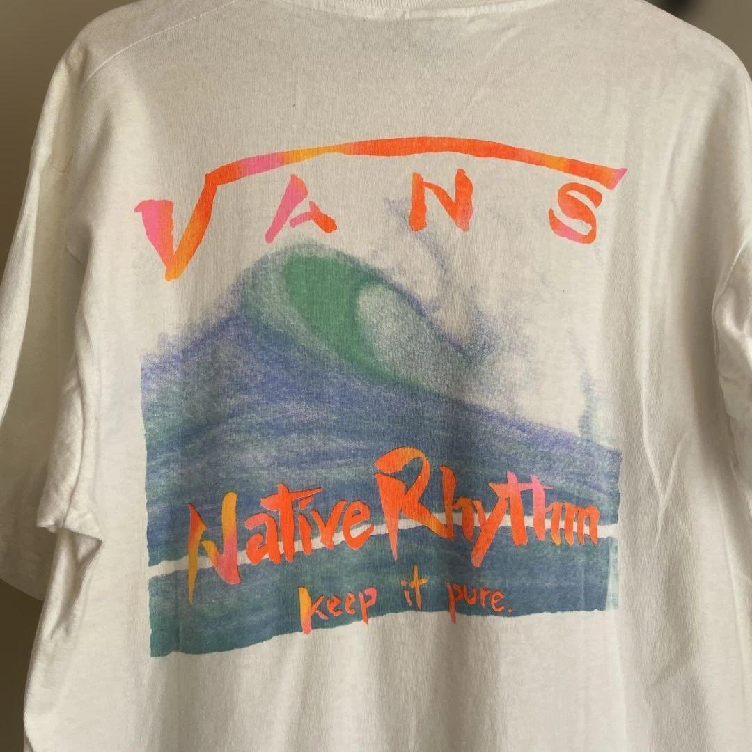 VANS USA 80's Tシャツ　L NATIVEカリフォルニア　丸胴