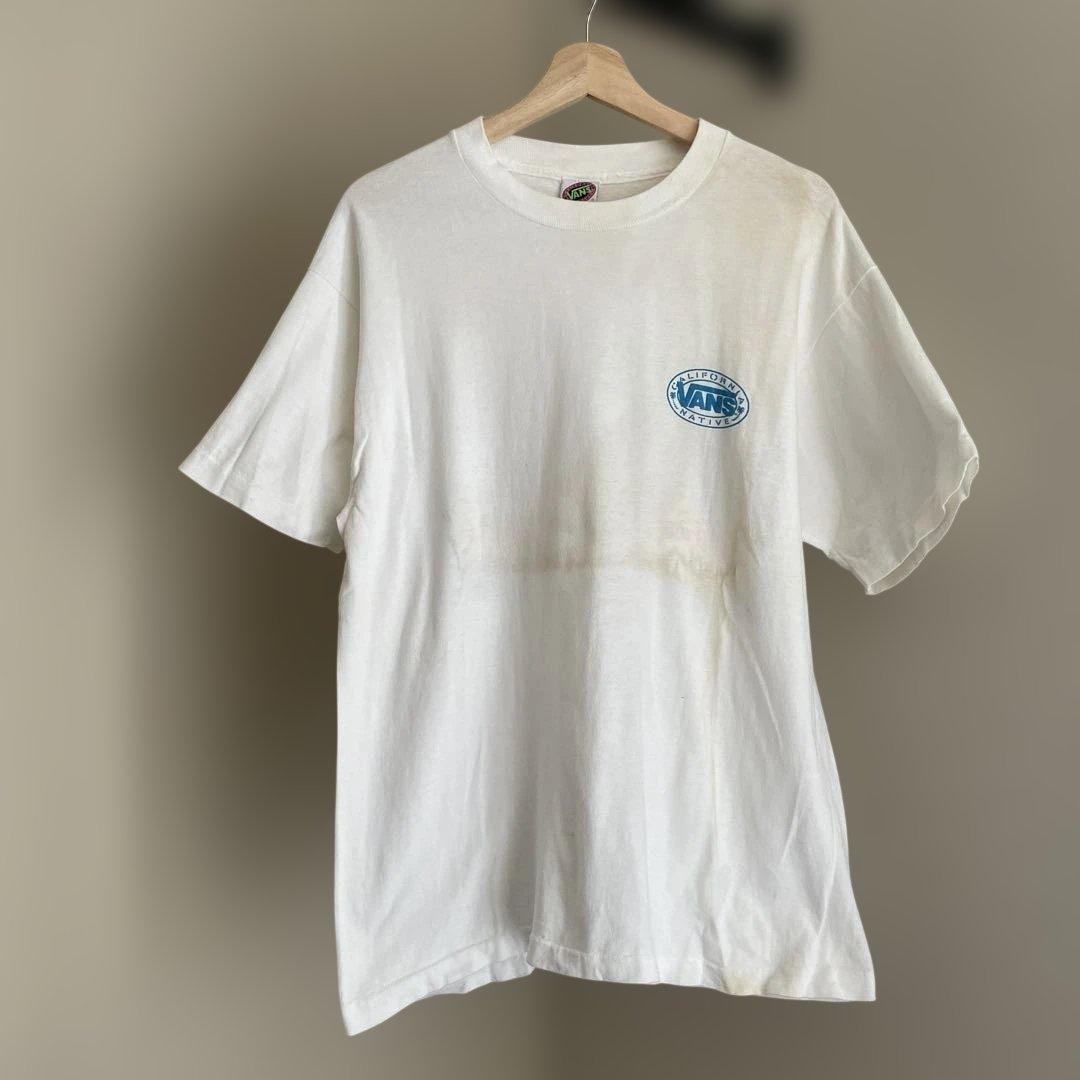 VANS USA 80's Tシャツ　L NATIVEカリフォルニア　丸胴