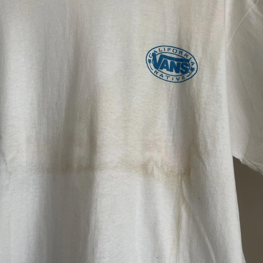 VANS USA 80's Tシャツ　L NATIVEカリフォルニア　丸胴