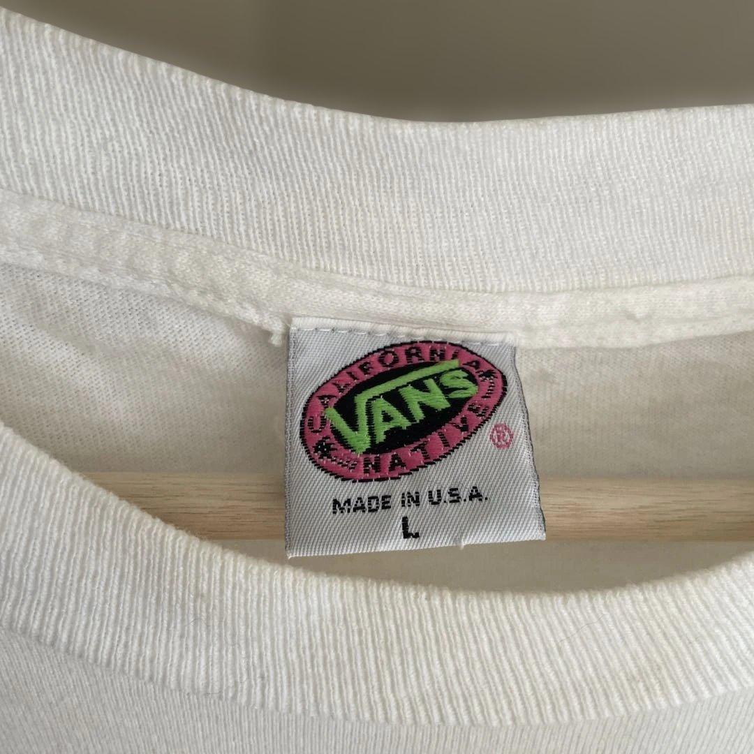 VANS USA 80's Tシャツ　L NATIVEカリフォルニア　丸胴