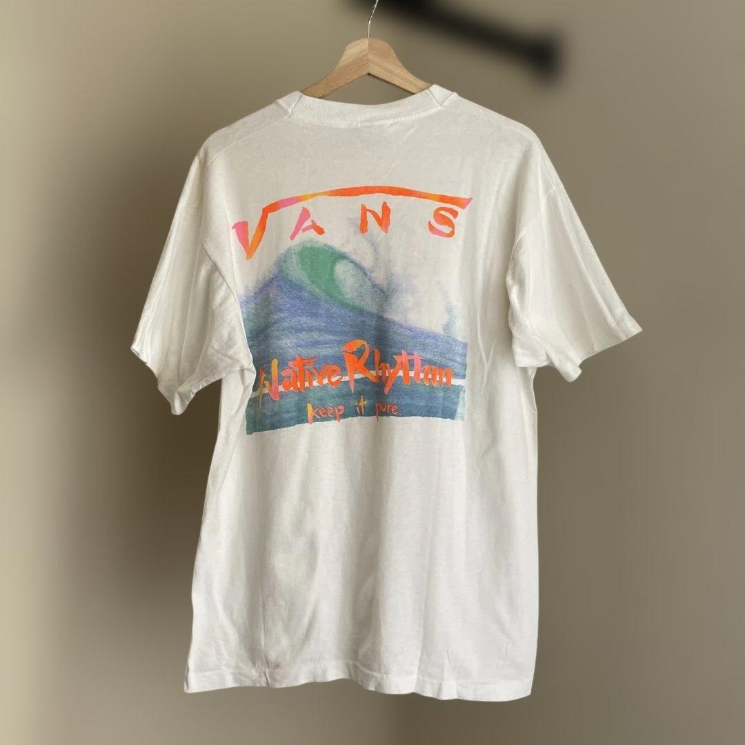 VANS USA 80's Tシャツ　L NATIVEカリフォルニア　丸胴