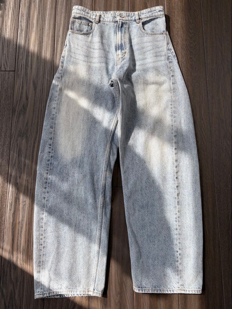 美品◻︎Cygne シーニュ カーヴィーデニム Rem ライトブルー 1
