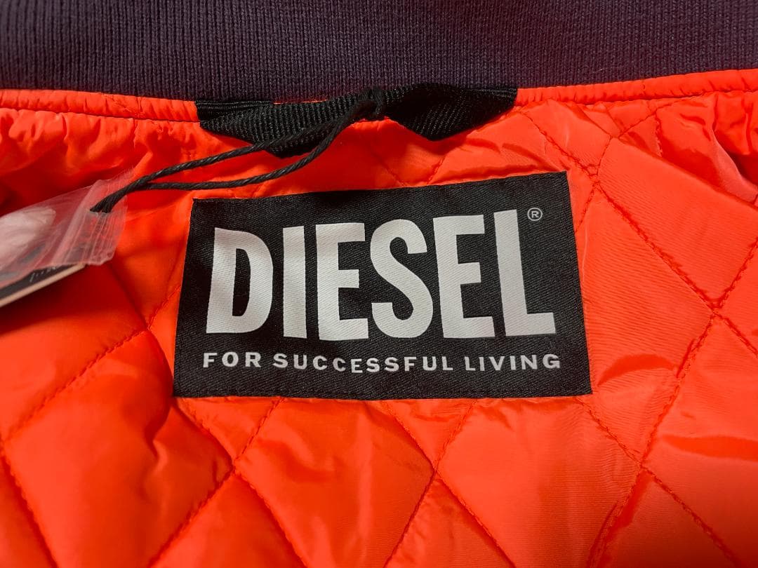 DIESEL J-JAVIER JACKET M フライトジャケット パープル