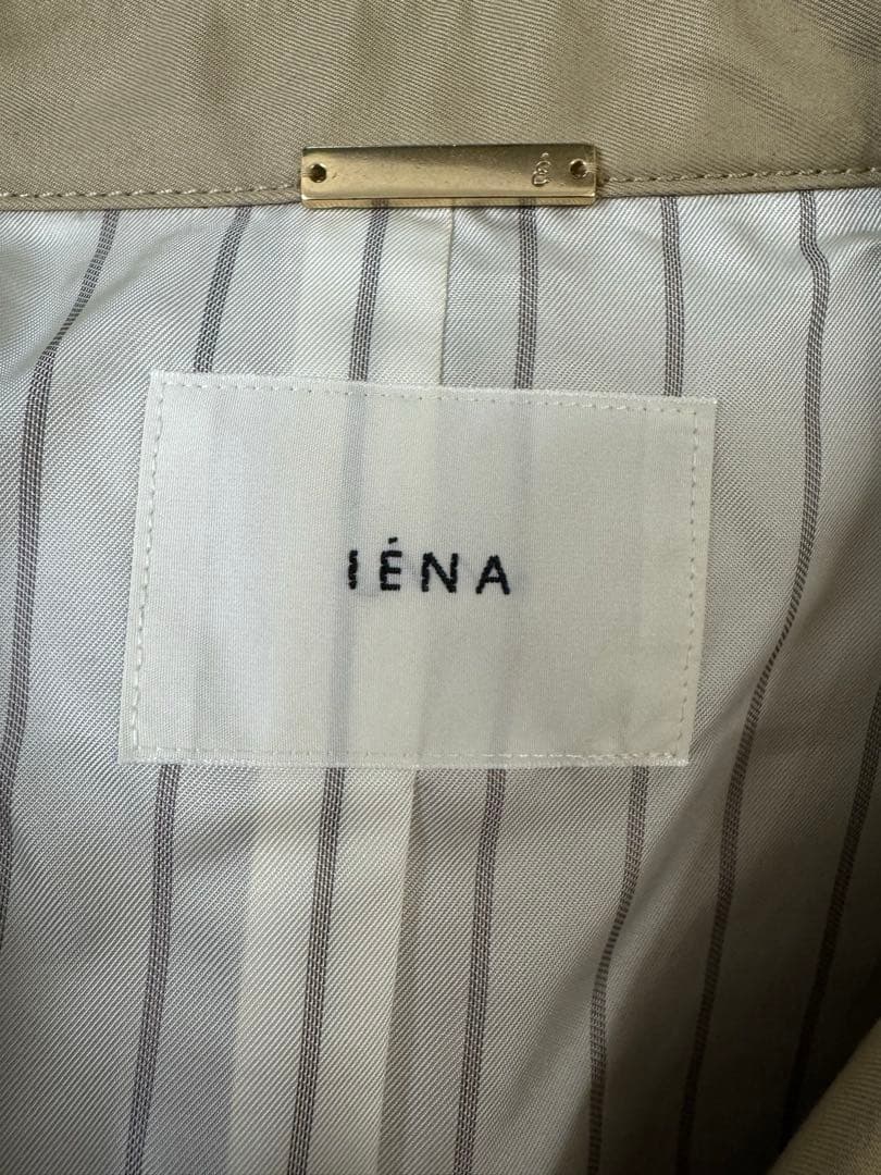 IENA トレンチロングコート 25SSモデル 新品未使用 36 noble