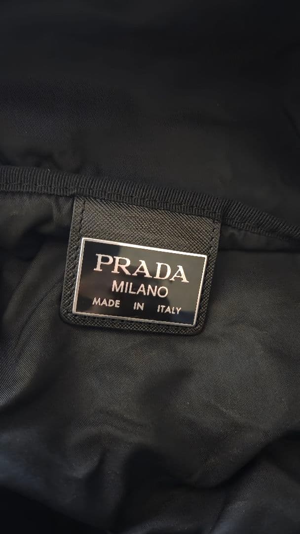 PRADA プラダ　ボストンバッグ　ブラック　ヴィンテージ90s　ナイロン