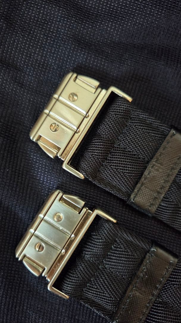 PRADA プラダ　ボストンバッグ　ブラック　ヴィンテージ90s　ナイロン