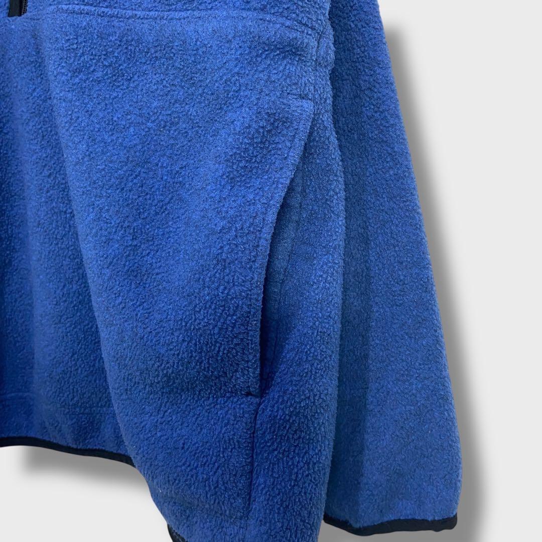 90s☆patagonia☆シンチラハーフジップフリース☆メキシコ製☆青☆XL