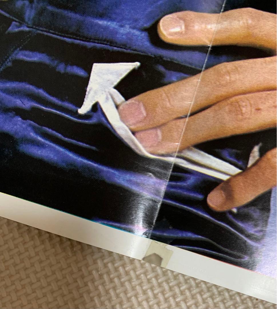 明星　1975(昭和50)年6月号【激レア付録ポスター付き】歌本なし