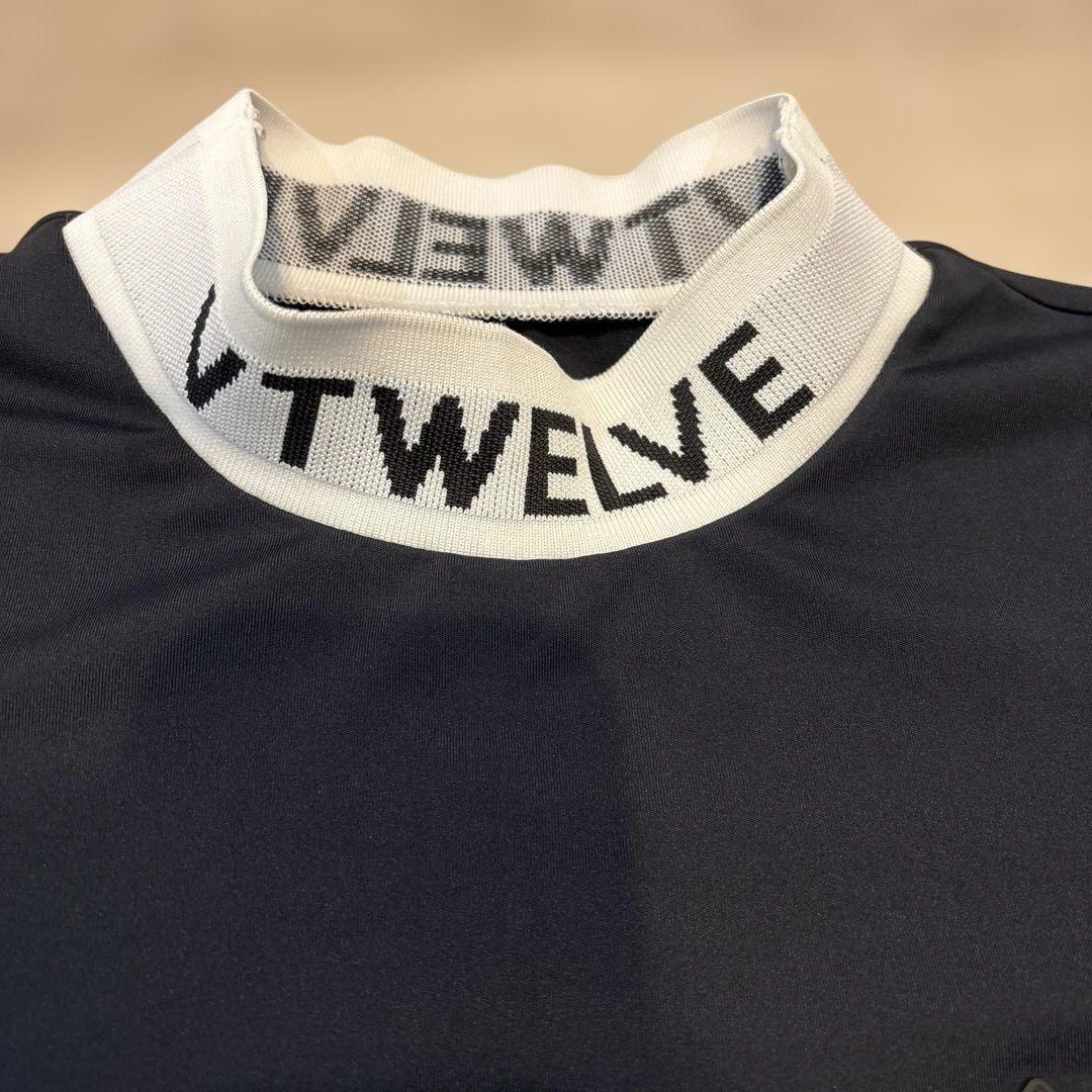 VTWELVE メンズ　ブラック　半袖Tシャツ　V12