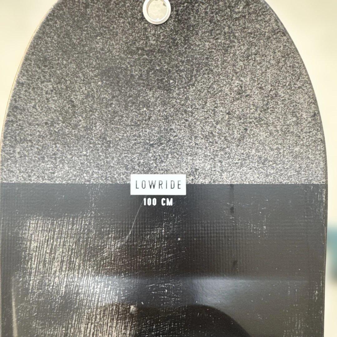 RIDE LOWRIDE スノーボード 100cm バインディング付き子供用