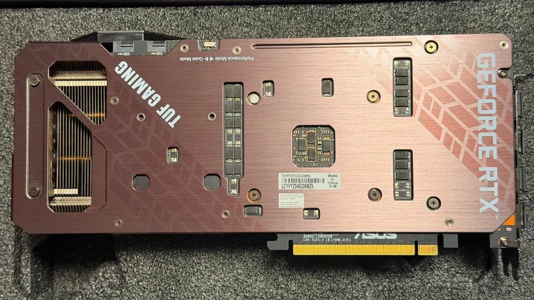 グラフィックボード・グラボ・ビデオカード ASUS TUF GAMING GeForce RTX 3070 8GB