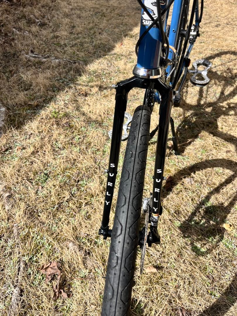 SURLY Disc Trucker　ブルー　旧モデル　ブルーラグ　サーリー