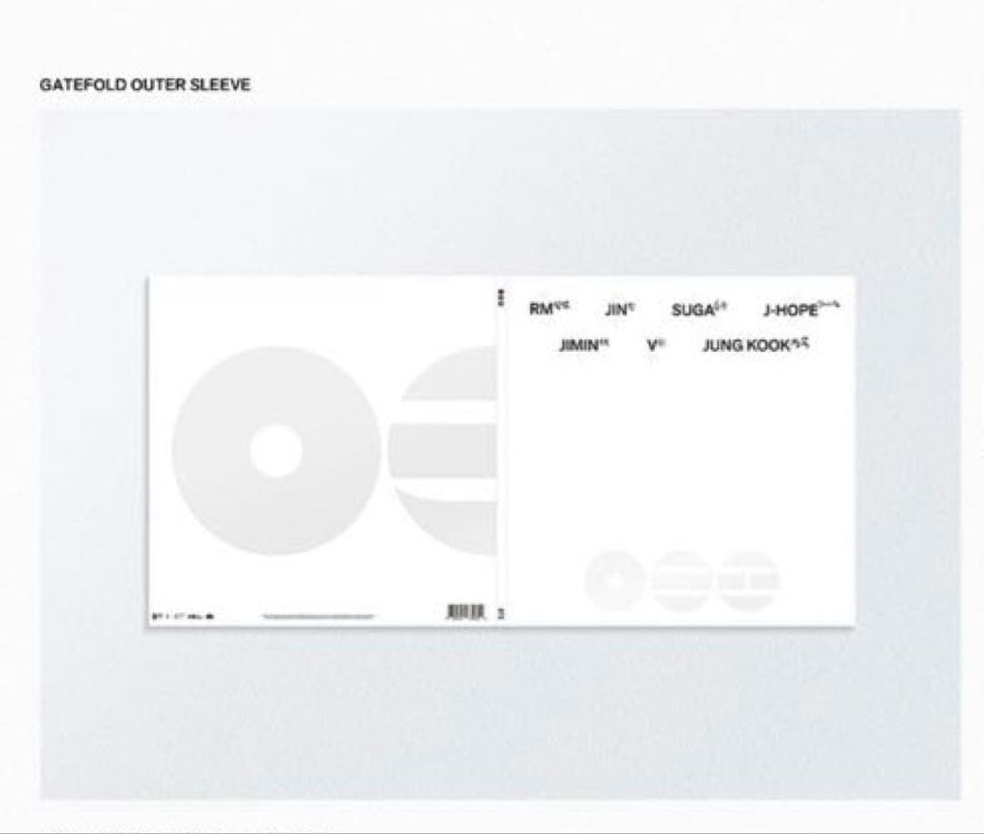 BTS アリラン デラックス VINYL COLOR VER. ユニバ