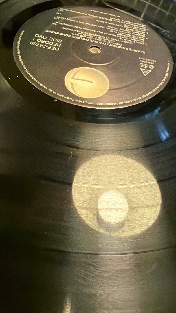 洋楽 slash's snakepit LP 2LP/EU GEF-24730