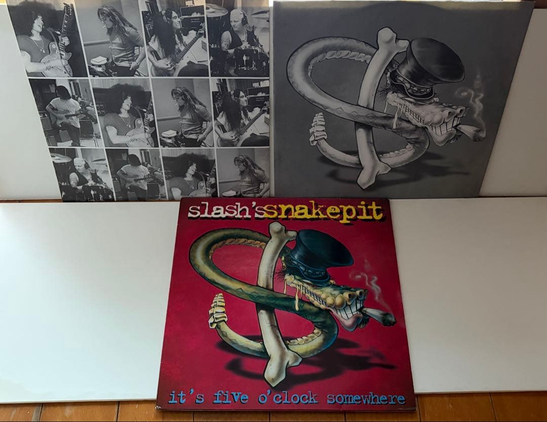 洋楽 slash's snakepit LP 2LP/EU GEF-24730
