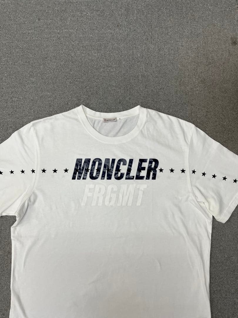 美品 モンクレール フラグメント Tシャツ サイズL