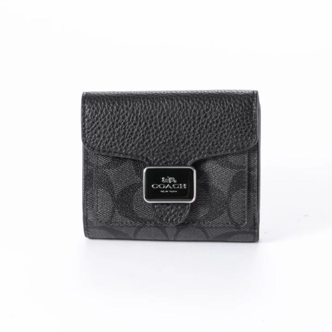 【タイムセール】新品未使用 COACH コーチ 二つ折り財布