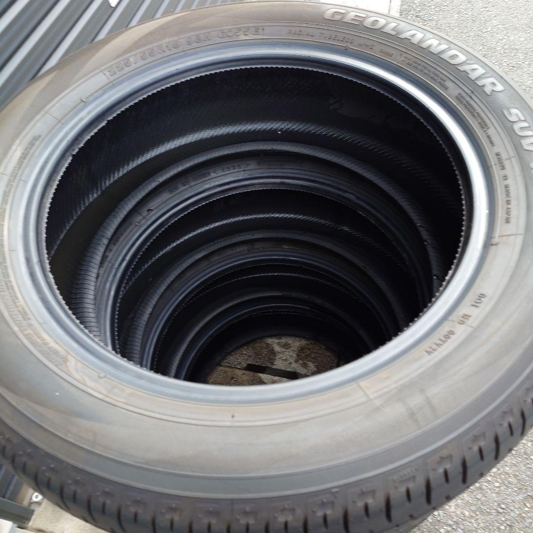 ★バリ溝!YOKOHAMA GEOLANDAR （225/55R18）４本②