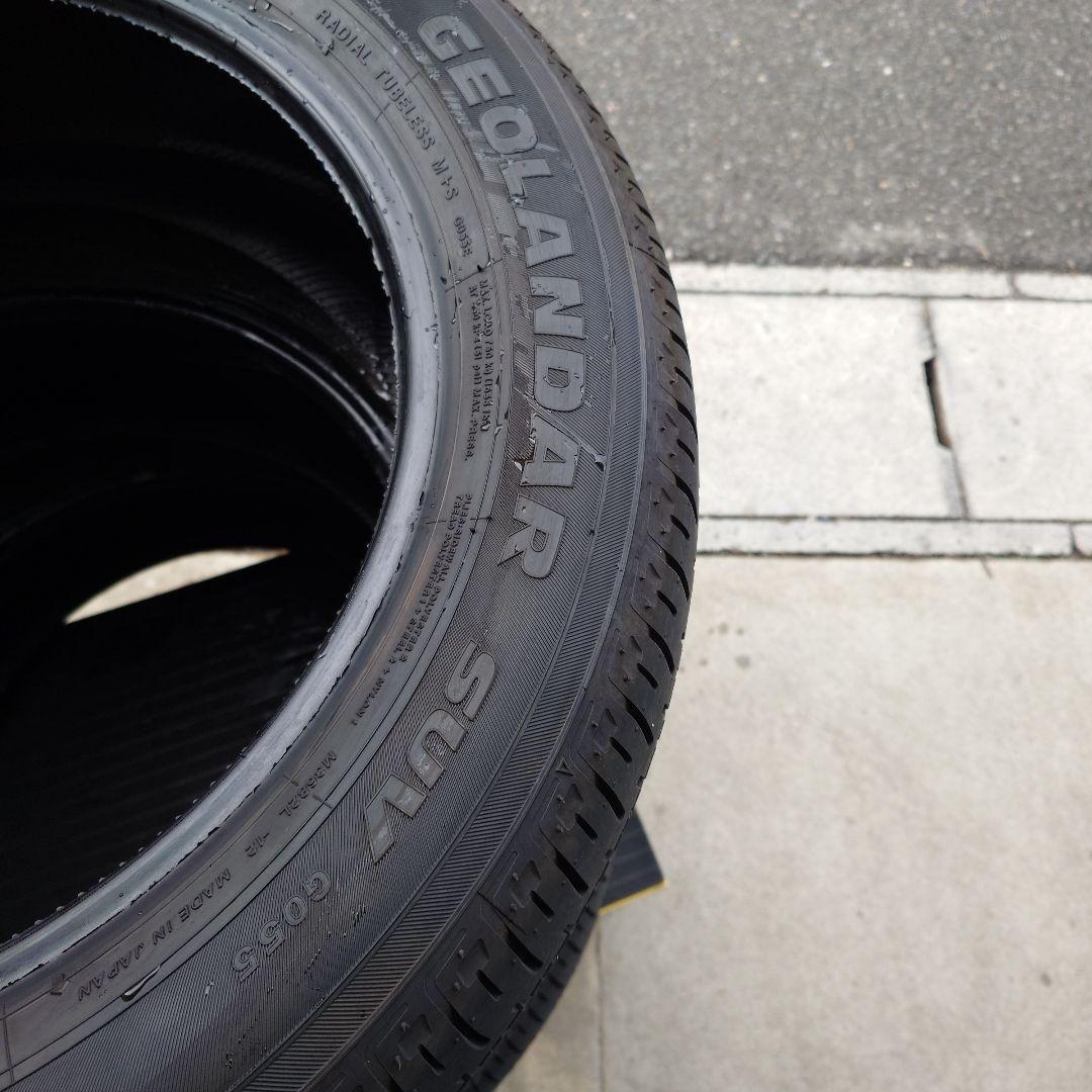 ★バリ溝!YOKOHAMA GEOLANDAR （225/55R18）４本②