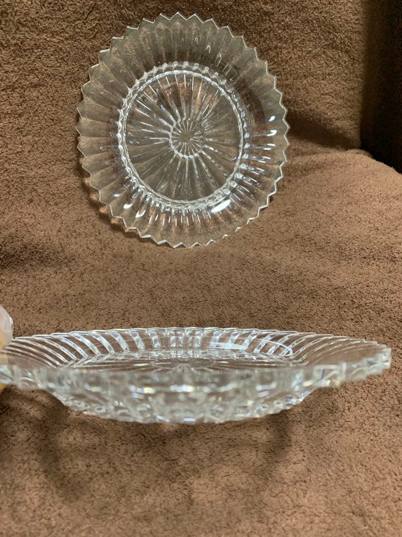 Baccarat 皿 2枚セット　直径16cm