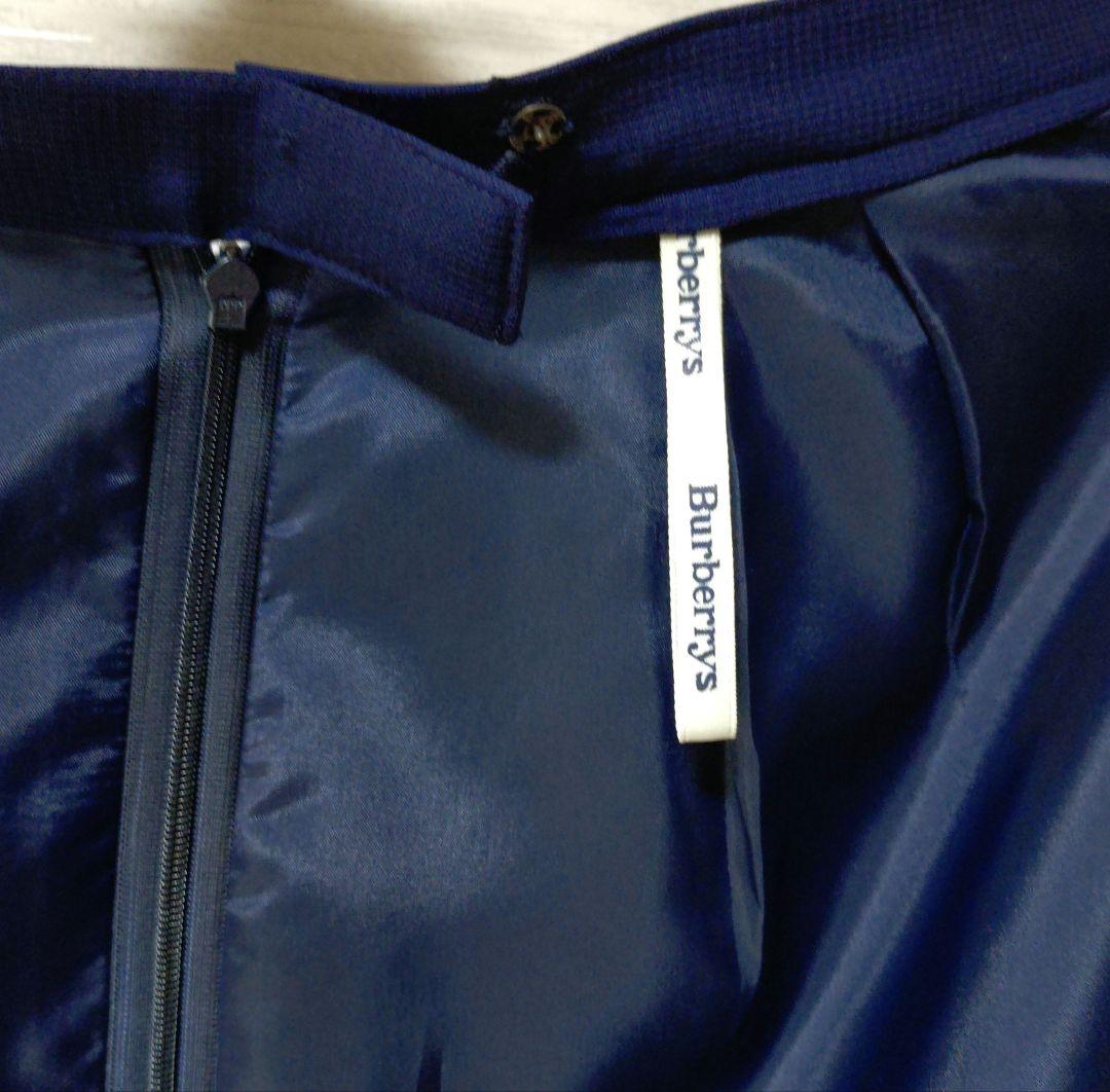 BURBERRY ネイビー テーラードジャケットスーツ