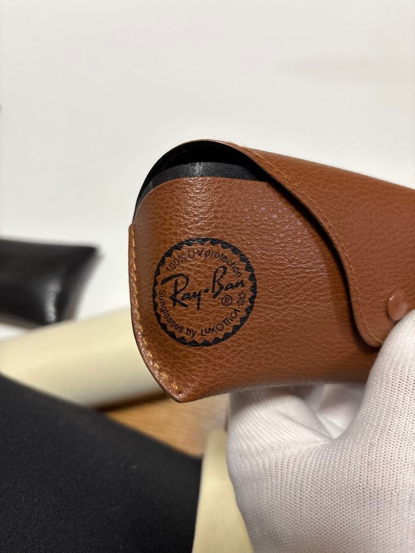 Ray-Ban RB4306-F 601/9A 偏光レンズ 黒 イタリア製