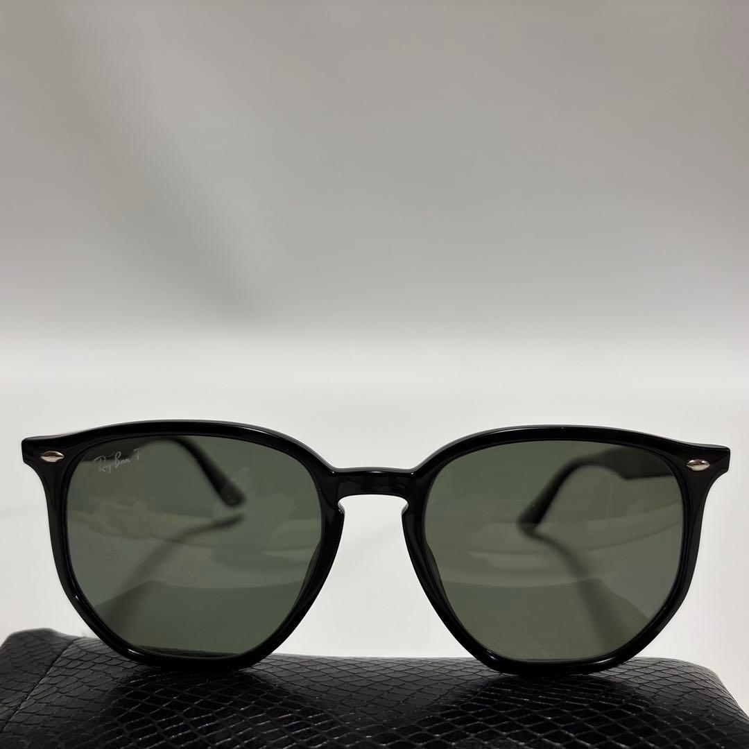Ray-Ban RB4306-F 601/9A 偏光レンズ 黒 イタリア製