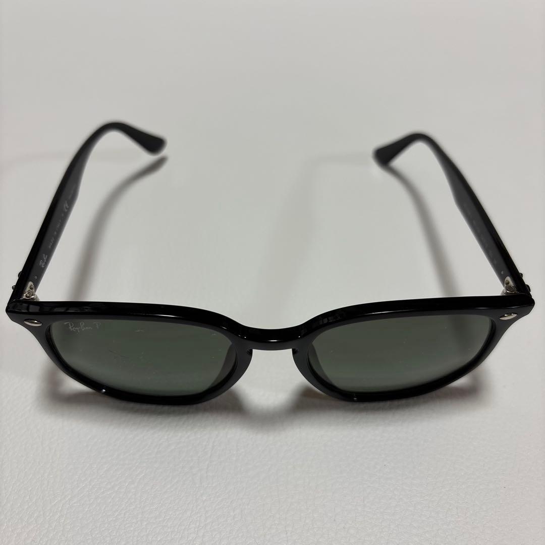 Ray-Ban RB4306-F 601/9A 偏光レンズ 黒 イタリア製