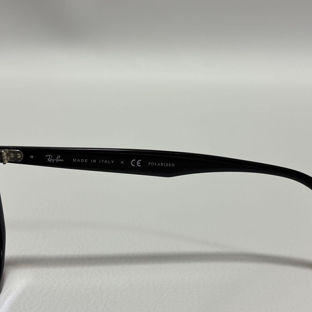Ray-Ban RB4306-F 601/9A 偏光レンズ 黒 イタリア製