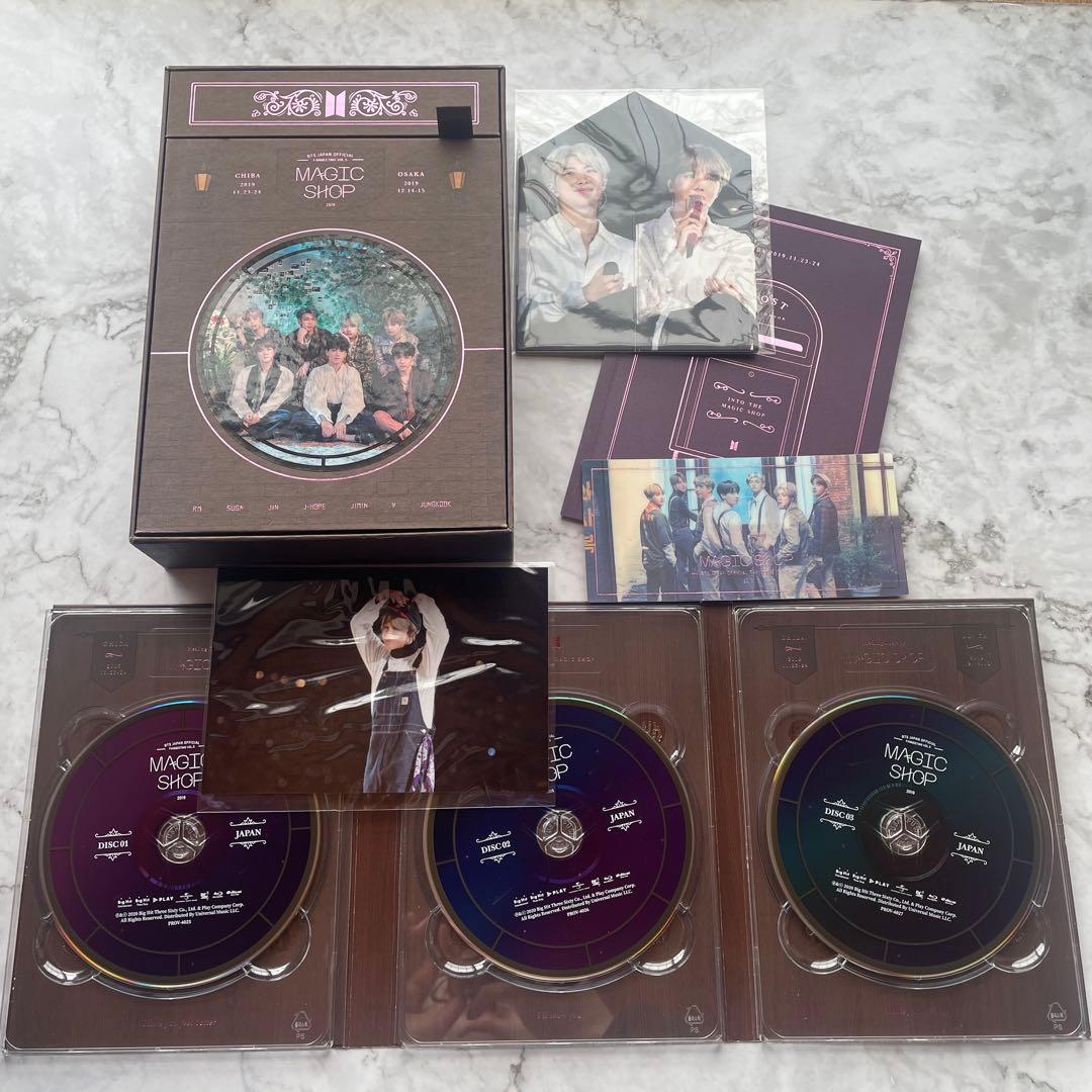 BTS MAGIC SHOP 釜山ソウル 千葉大阪 Blu-ray