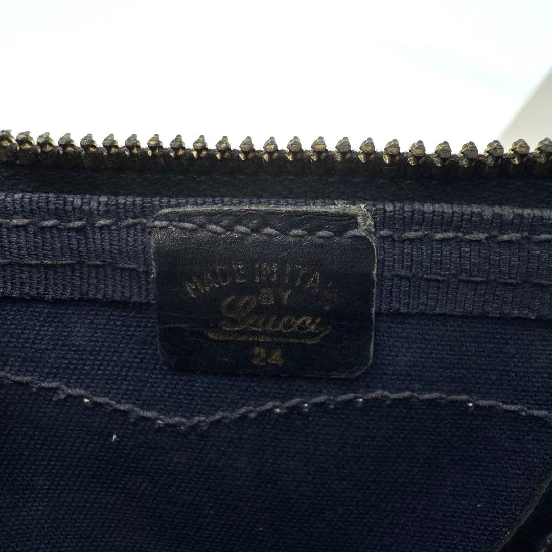 GUCCI ボストンバッグ GGスプリーム シェリーライン　ゴールド金具