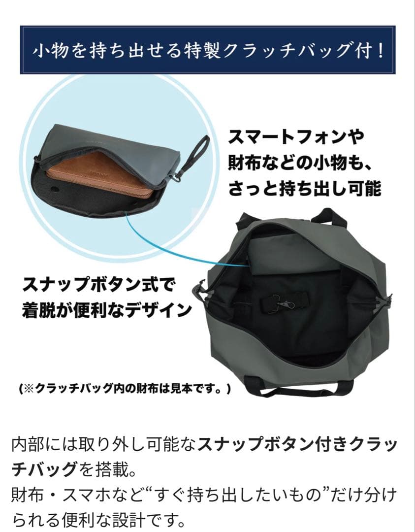 BECKMANN ベックマン ノルウェー ボストンバッグ 48H