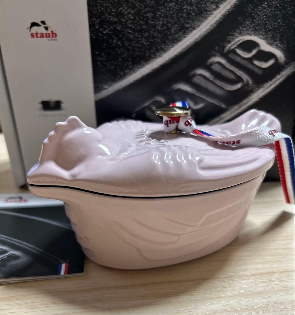 ストウブ スモール チキン ココット ソルベローズ　STAUB