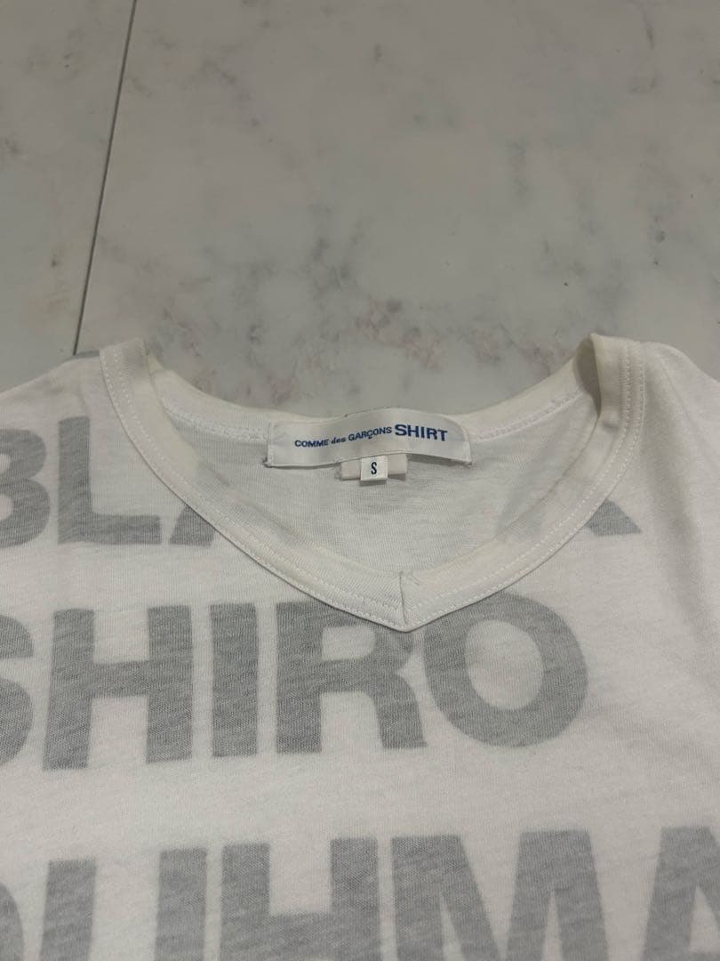 COMME des GARCONS SHIRT コムデギャルソンTシャツホワイト