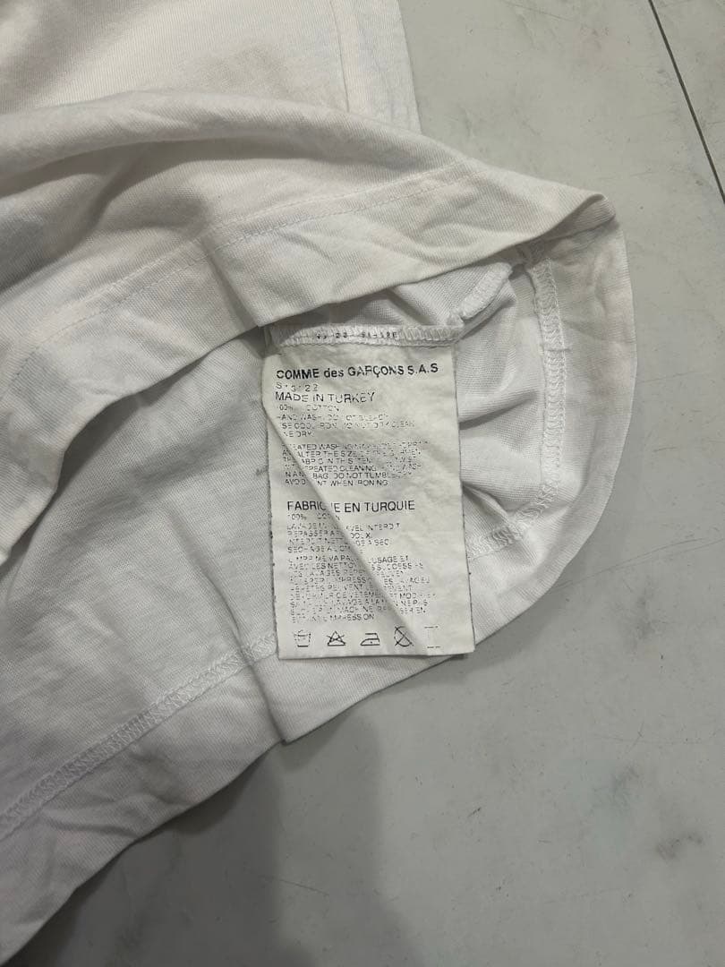 COMME des GARCONS SHIRT コムデギャルソンTシャツホワイト