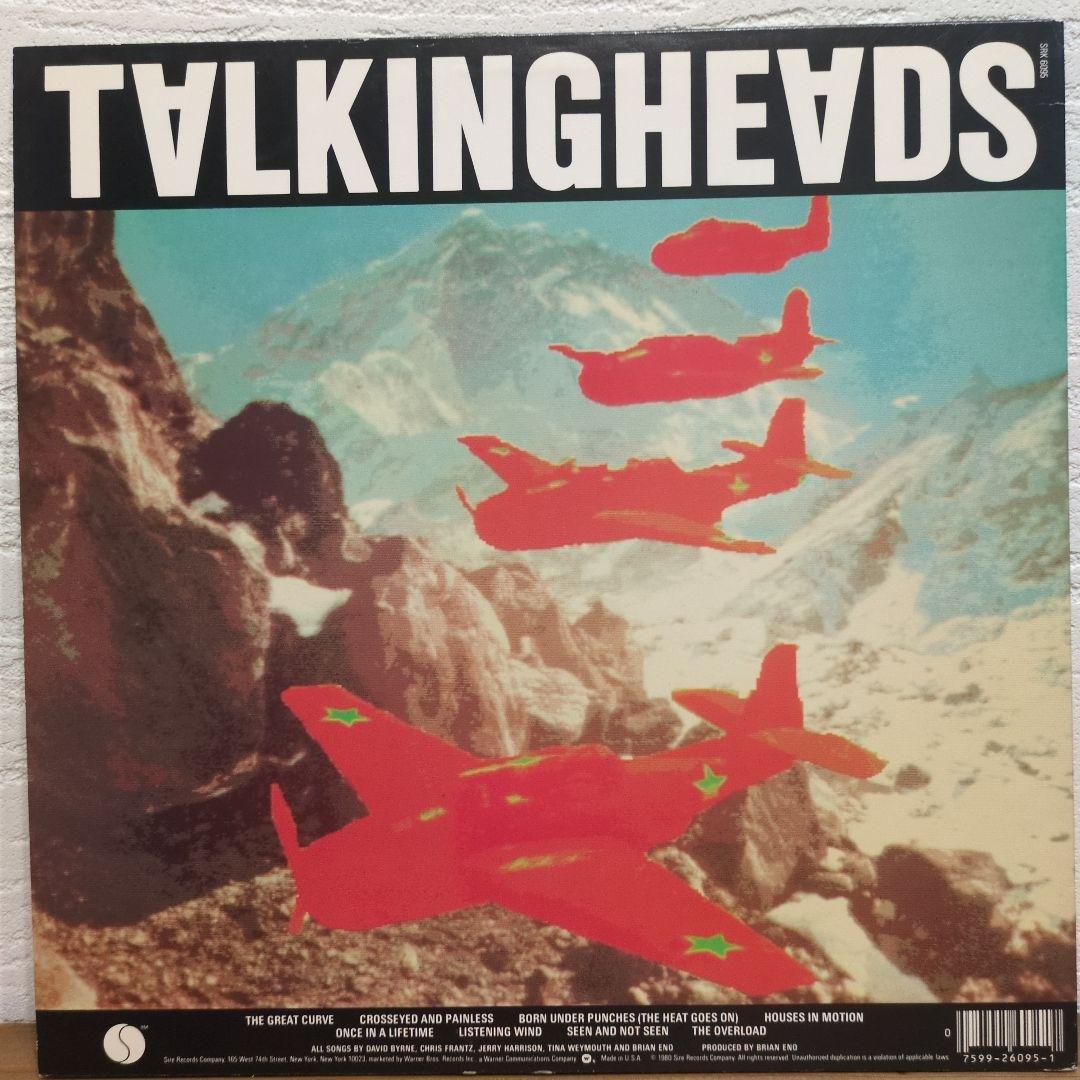 美盤 USオリジナル盤　トーキング・ヘッズ　Remain In Light