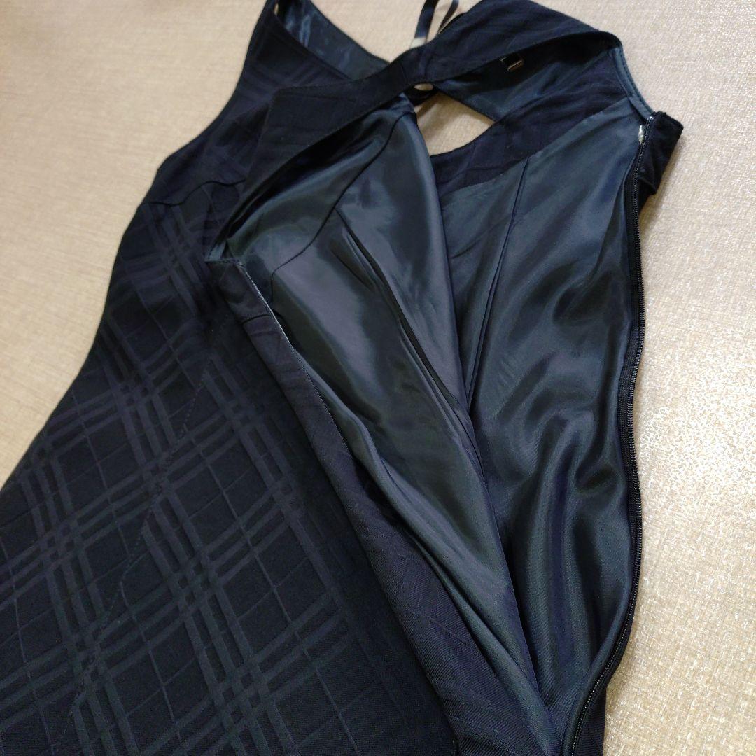 平成レトロ 美品 希少 バーバリー ブルーレーベル ワンピース チェック 38