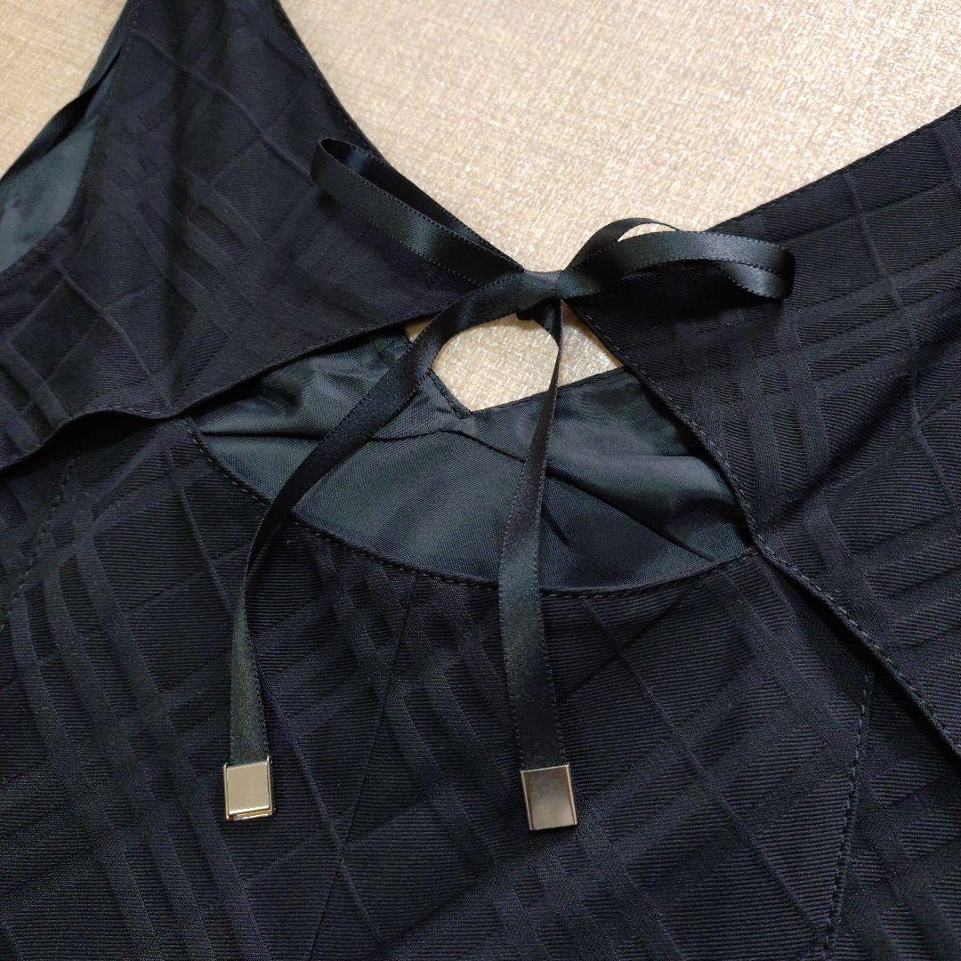 平成レトロ 美品 希少 バーバリー ブルーレーベル ワンピース チェック 38
