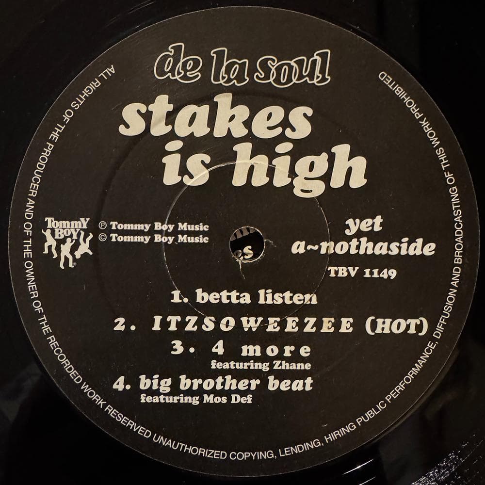 洋楽 De La Soul / Stakes Is High (2LP)