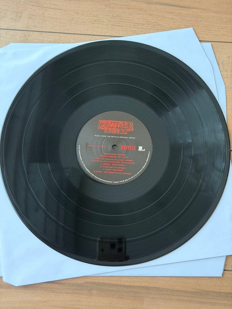 Stranger Things レコード　美品　12月購入