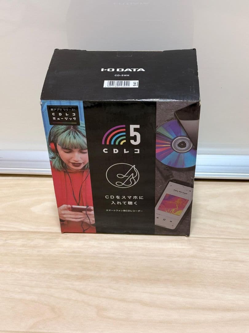 I.O DATA CD-5WK CDレコ 5 CD-R/RWドライブ 新品