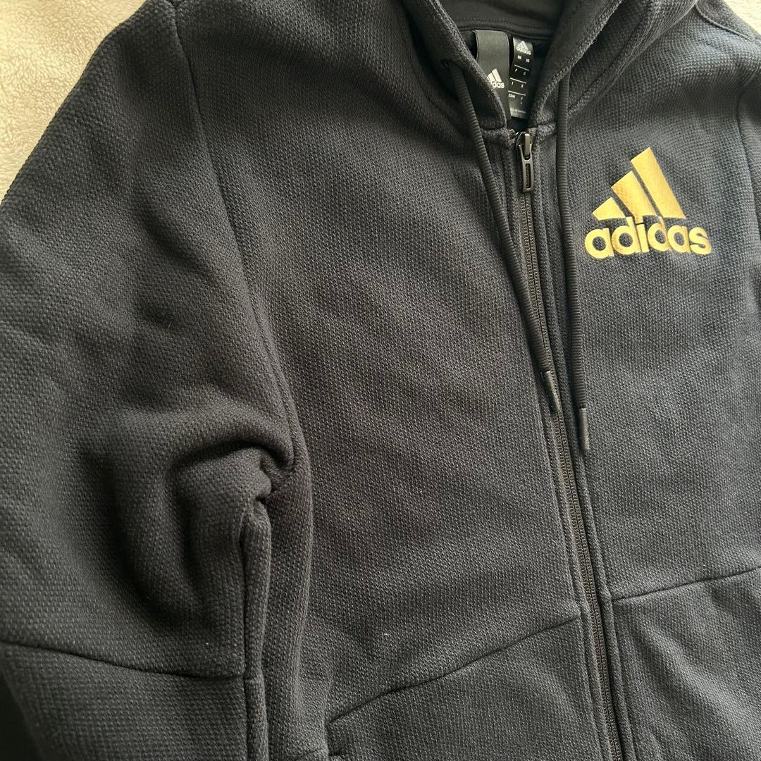 【美品】adidas アディダス ジャージ スウェット セットアップ 上下 L