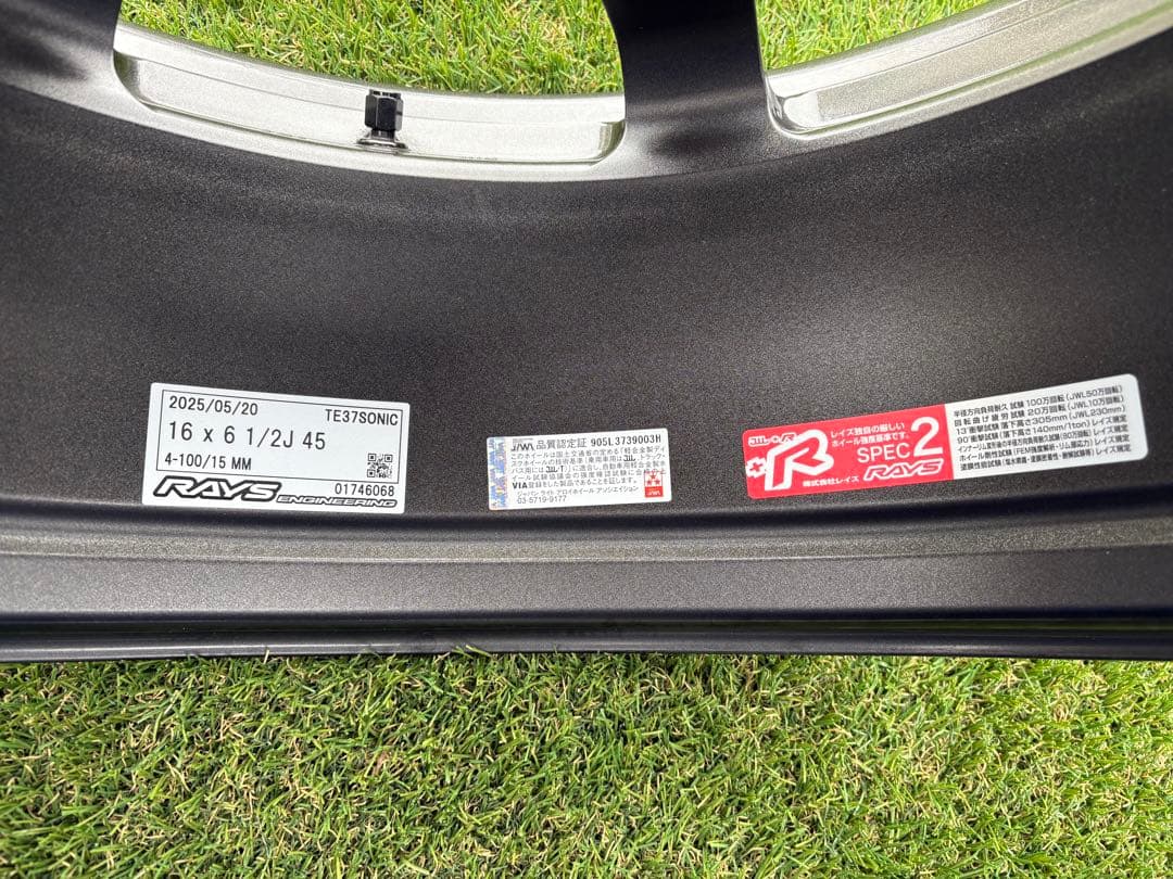 RAYS VOLK RACING TE37 SONIC 16インチ